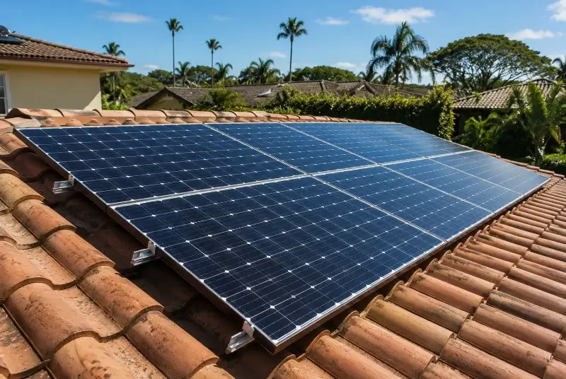 Installation de panneaux solaires à Saint-Lumine-de-Coutais
